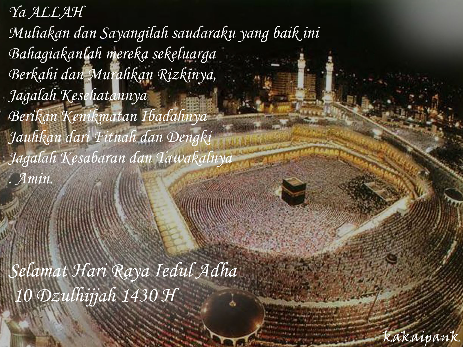 Selamat Hari Raya Idul Adha 1430 H  the collection of 